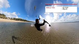 KITESURF GOPRO MAX - FLYSURFER SOUL2 18m (22May2021)