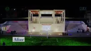 Akbari Football Ground Rehabilitation | Before & After | CLICK-LGD