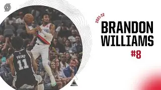 Брэндон Уильямс: лучшие моменты сезона 2021-22 | Portland Trail Blazers