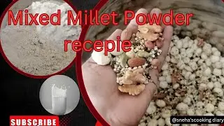 💪 Homemade Millet Malt Powder | Super Healthy Drink for All Ages | Sirudhaniya Health Mix 😍 