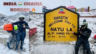 Nathula Pass (India Chaina Border) Baba Harbhajan Singh Mondir , East Sikkim Bike Ride 2022 Day-4 !!
