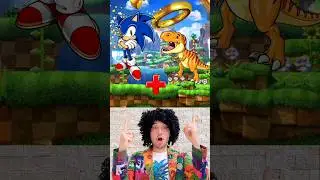 Sonic + Dinosaur = Sonic Animation