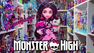 (Взрослый коллекционер) Распаковка Monster High: Укус в парке Дракулаура!
