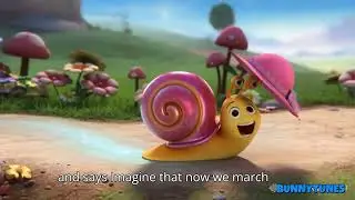🐢🐇 Slow and Fast &ndash; Let&rsquo;s Move Together! | Fun Opposites Rhyme for Kids | BunnyTunes