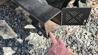 Aluminum #Camper #RV Bumper End Cap for 4x4 Square Bumpers with Vent Simplify Sewer Hose Storage