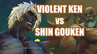 Violent Ken Rival Match & Shin Gouken Boss Fight