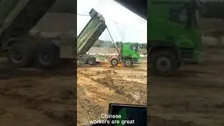 Dump truck    Chinese    World technology    #Earthwork