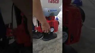 Tutorial Cara Menyalakan Mesin Tasco Mist Blower MD 150