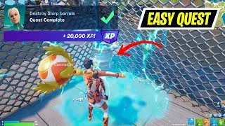 Destroy Slurp barrels Fortnite