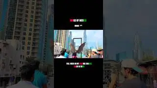 Wings of Mexico 🪽 | Best photoshoot 🥰location near burj khalifa😍 #shorts
