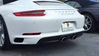 Porsche Sport Exhaust - 2017 Carrera 991.2