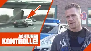 PKW klebt an Sto&szlig;stange des Vordermanns! FAHRVERBOT!? | Old But Gold | Kabel Eins Achtung Kontrolle