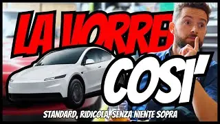 MODEL Y STANDARD e il GIOCO delle 3 CARTE di MUSK: c'è ARIA di CRISI? Il configuratore è IMPAZZITO!