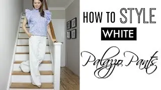 How to Style White Palazzo Pants | Fashion Over 40