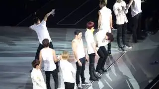 131130 SS5 in Macau - Talk (Kyuhyun say i love u, siwon angry)