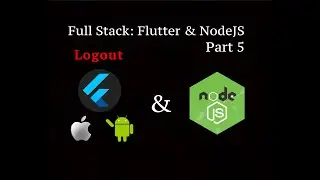 Full Stack Flutter & Node.js Authentication Part 5 - Logout button