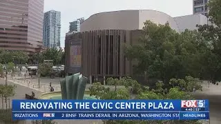 Plan To Renovate The Civic Center Plaza In The Works