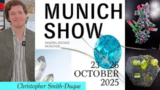 Мюнхен 2025 &mdash; Художник по минералам: Кристофер Смит-Дюк