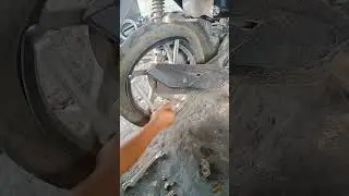 cara pasang ban tanpa melepas pelek #shorts