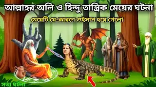 হিন্দু তান্ত্রিক মেয়ে যে-কারণে গুইসাপ হয়ে গেলো | আল্লাহর অলির কেরামতি | Educational Story