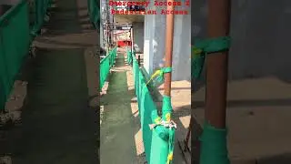 Emergency Access/ Pedestrian Access #emergency #emergencyaccess #pedestrian #safety #construction