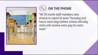 Voicemail offers extra pay to Tacoma teachers who return early to work