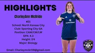 CharleyAnn McBride - Highlights - Class of 2027 - NextGen Soccer Recruitment