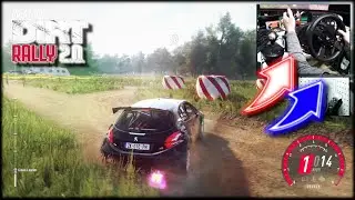 PEUGEOT 208 T16 Ралли Польша / Thrustmaster T300RS DiRT Rally 2.0
