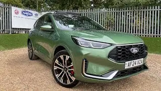 FORD KUGA ST-LINE X PHEV 14.4KwH 39.9 MILE RANGE 2.5L DURATEC 243PS AUTOMATIC CVT BURSTING GREEN 