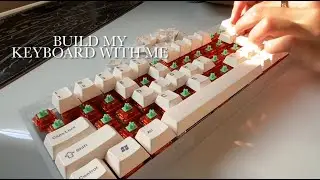 building my first custom keyboard..(tofu acrylic 60 + tkc tangerines + bm60 pcb)