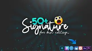 Best 50+ singnature fonts pack | Thumbnail fonts pack | Download Handwritten fonts |