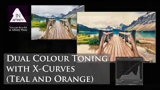 Dual Colour Toning (Teal and Orange) with X-Curves (using Affinity Photo)