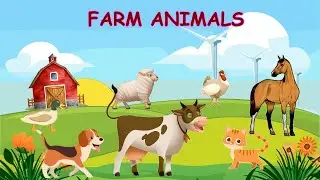 Guess The Farm Animals | Calm & ADHD-Friendly visuals and soothing colours. 🌈