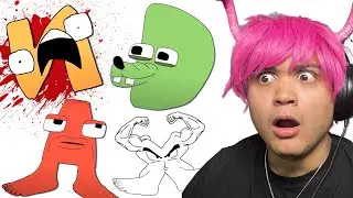 Alphabet Lore but I ruined it is disturbing... | (MVPerry Reacts to Puffymillie)