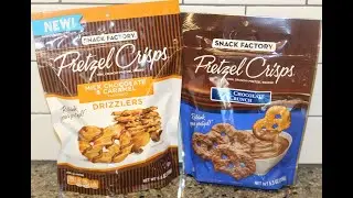 Обзор чипсов Snack Factory Pretzel Crisps: молочный шоколад и карамель с хрустящей корочкой и хру...