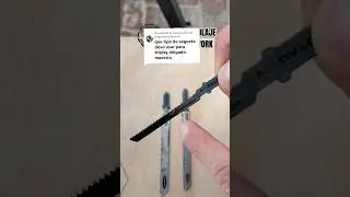 Hacksaw blade for cutting 3 mm plywood