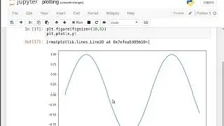 How to create a basic x,y plot with Python