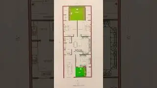 30 By 75 House Design | Small House Design | Two Bedroom Set | #shortsvideo #ytshorts #home