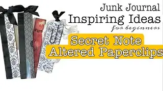 How to make Secret Note Paperclips. Easy and Fun Beginners Tutorial.