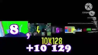 Number 0 to Trequadragintillion in Cartoon Creative ID:20251217 0 Left