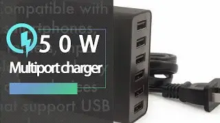 Review Choetech USB 6 Port Rapid Charger Charges Super FAST!!!!