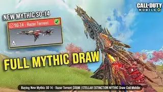 Buying New Mythic SO 14 - Razor Torrent CODM | STELLAR EXTINCTION MYTHIC Draw Cod Mobile