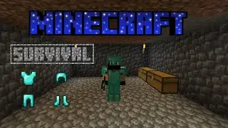 Getting my first diamond gear on a Minecraft server