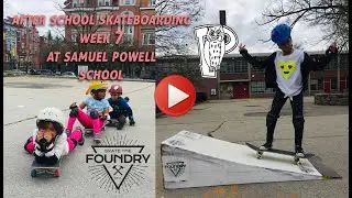 After School Skateboarding Week 7 at Samuel Powel School
