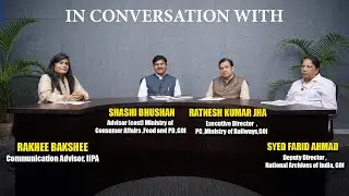 IIPA in conversation with Syed Farid Ahmad, Ratnesh Kumar Jha and Shashi Bhushan