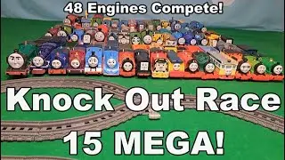 Knock Out Race 15 MEGA! 48 Engines Compete!