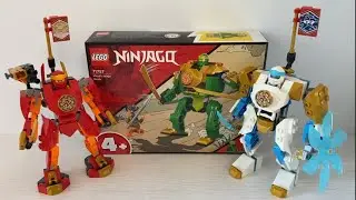 ОБЗОР ЛЕГО НИНДЗЯГО 71757 Робот Ниндзя Ллойда LEGO NINJAGO Lloyd&rsquo;s Ninja Mech