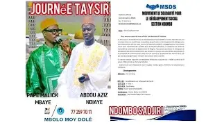 2ème édition de la journée de taïsir organisée par MSDS section Ndombo 19 janvier 2026