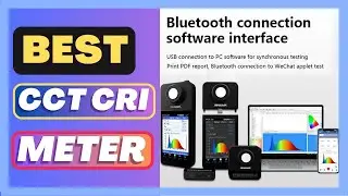 Best Spectrometer Color Illuminometer CCT CRI Light Meter