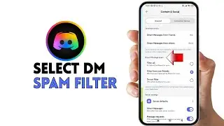 HOW TO SELECT  DM SPAM FILTER ON DISCORD